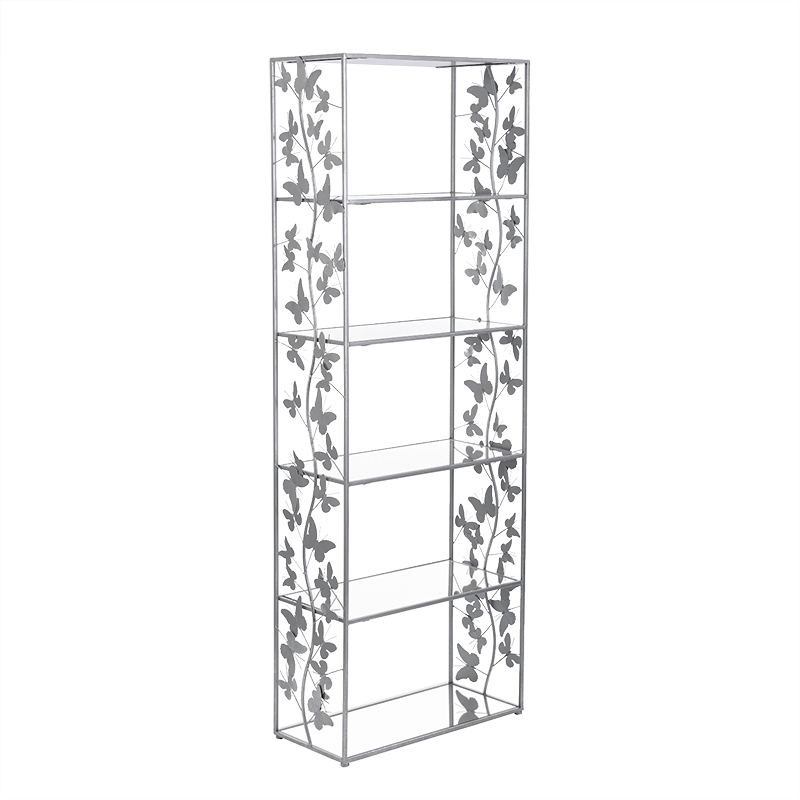 Стеллаж Silver Butterfly Wide Серебряный Стеллаж Silver Butterfly Wide Серебряный в Костроме | Loft Concept