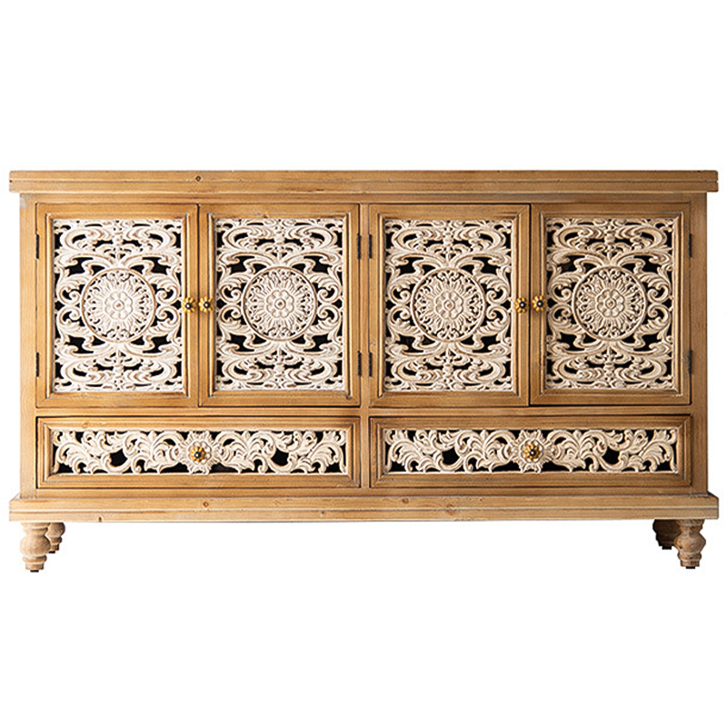 Комод Lambert Provence Chest of Drawers Древесина Белый Комод Lambert Provence Chest of Drawers Древесина Белый в Костроме | Loft Concept