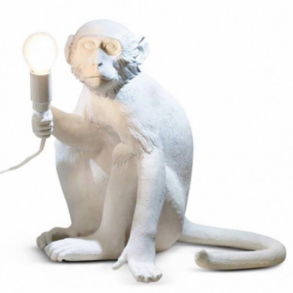 Настольная лампа Seletti Monkey Lamp Sitting Version Настольная лампа Seletti Monkey Lamp Sitting Version в Костроме | Loft Concept
