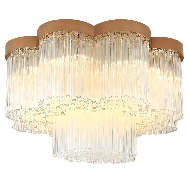 Потолочный светильник Greggers Ceiling Lamp Бронза Прозрачный Потолочный светильник Greggers Ceiling Lamp Бронза Прозрачный в Костроме | Loft Concept