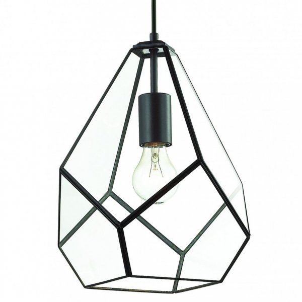Подвесной светильник Geometry Glass Light Pendant Transparent Прозрачный Подвесной светильник Geometry Glass Light Pendant Transparent Прозрачный в Костроме | Loft Concept