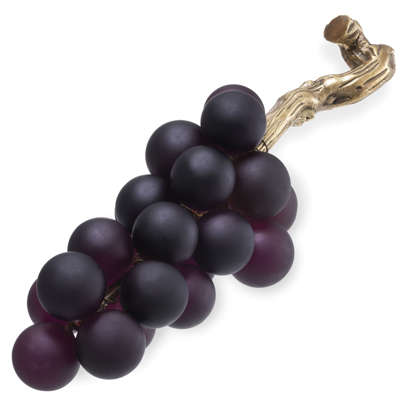 Аксессуар Eichholtz Object french grapes Purple Пурпурно-фиолетовый Винтажная латунь Аксессуар Eichholtz Object french grapes Purple Пурпурно-фиолетовый Винтажная латунь в Костроме | Loft Concept