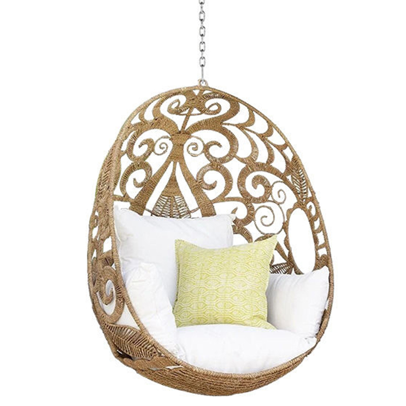 Подвесное плетеное кресло Azure Hanging Chair Бежевый Древесина Подвесное плетеное кресло Azure Hanging Chair Бежевый Древесина в Костроме | Loft Concept