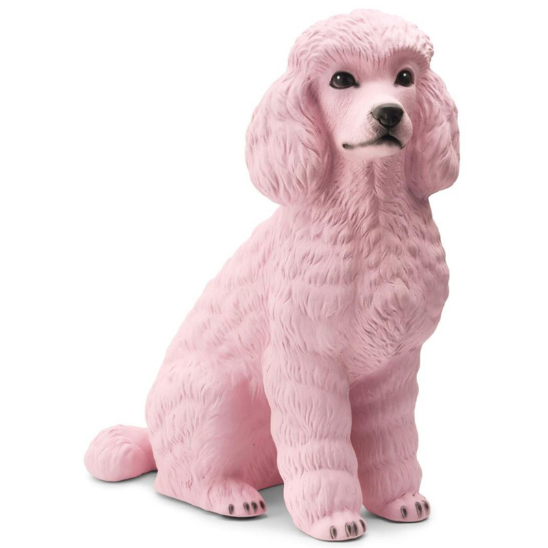 Статуэтка Abhika Poodle Bisc. Pink Розовый Статуэтка Abhika Poodle Bisc. Pink Розовый в Костроме | Loft Concept