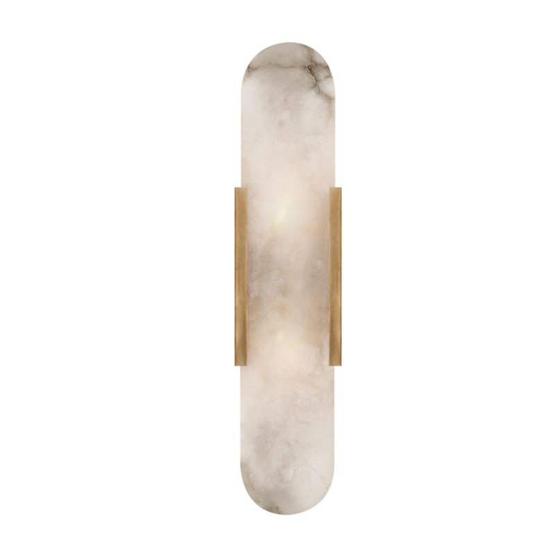Бра MELANGE ELONGATED SCONCE Черный Латунь Бра MELANGE ELONGATED SCONCE Черный Латунь в Костроме | Loft Concept