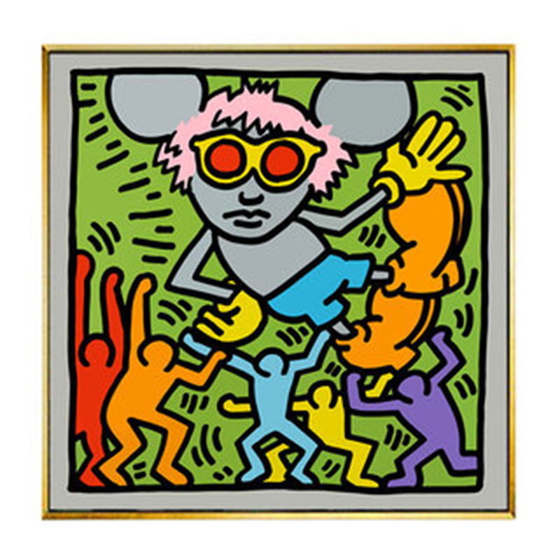 Постер Keith Haring 17 Мульти Постер Keith Haring 17 Мульти в Костроме | Loft Concept