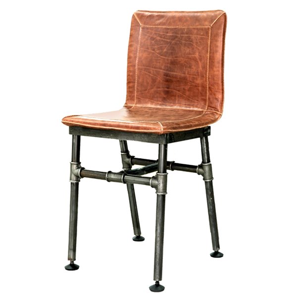 Барный стул Iron Loft Bar stool brown Коричневый винтаж Черный Барный стул Iron Loft Bar stool brown Коричневый винтаж Черный в Костроме | Loft Concept