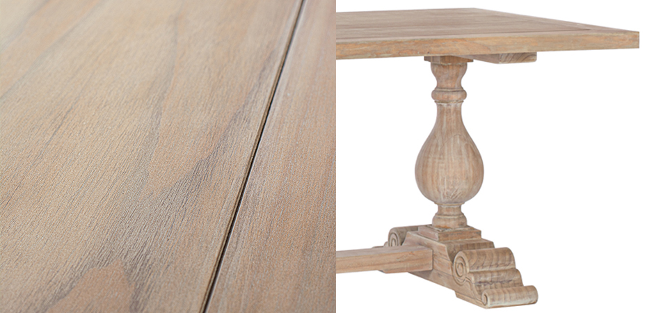 Обеденный стол Massive Balusters Обеденный стол Massive Balusters - Loft-Concept в Костроме