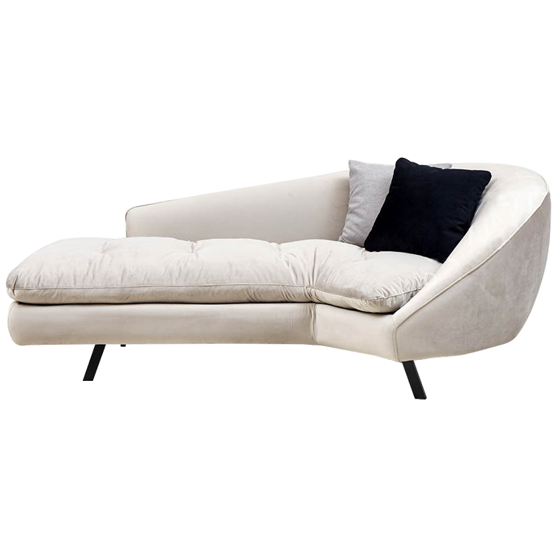 Диван Evangeline Beige Sofa Бежевый Серый Темно-синий Диван Evangeline Beige Sofa Бежевый Серый Темно-синий в Костроме | Loft Concept