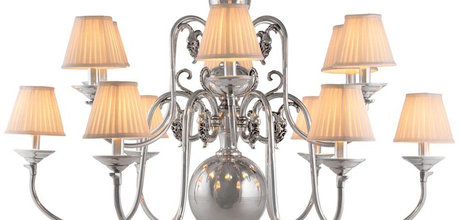 Люстра Eichholtz Chandelier La Chapelle Silver - Loft-Concept в Костроме