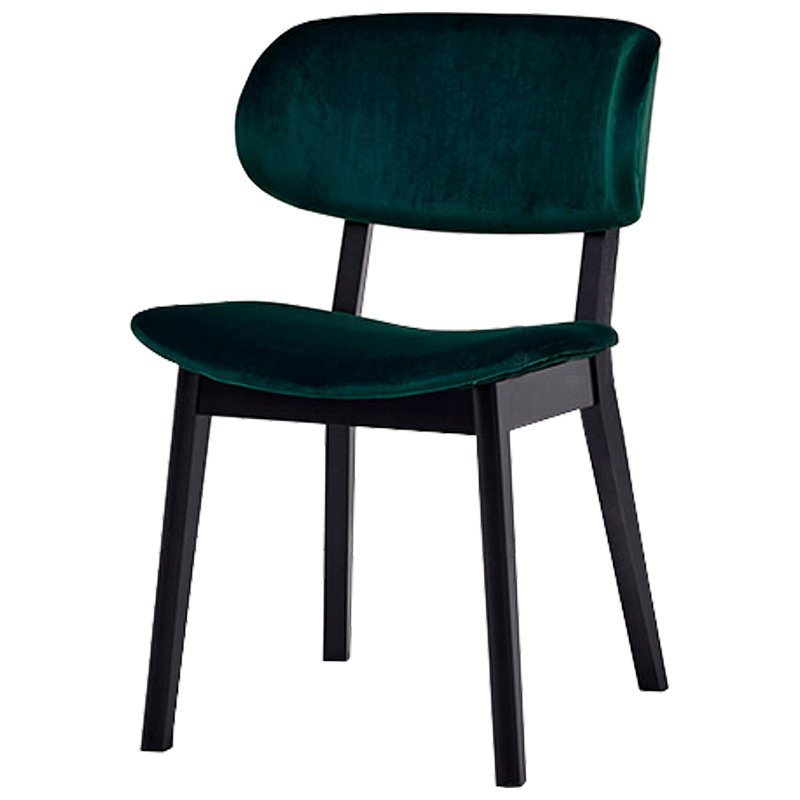 Стул Mungan Stool emerald Черный Изумрудный в Костроме | Loft Concept 