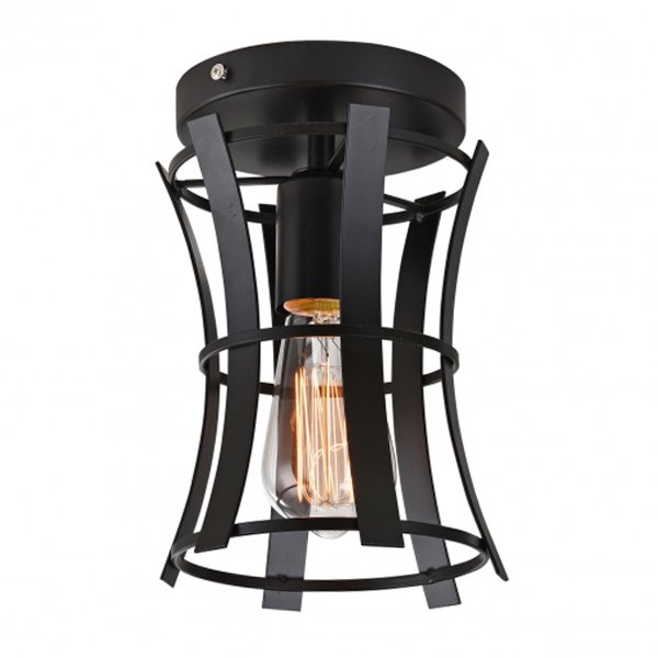 Потолочный светильник Loft Medieval Torch Top Черный Потолочный светильник Loft Medieval Torch Top Черный в Костроме | Loft Concept