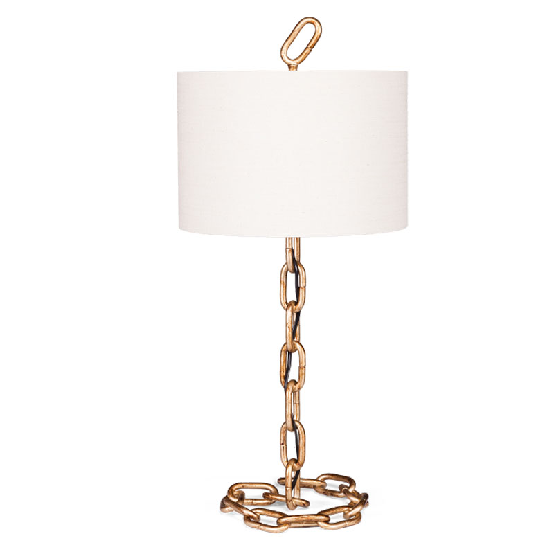Настольная лампа Camryn Table Lamp Золотой Белый Настольная лампа Camryn Table Lamp Золотой Белый в Костроме | Loft Concept