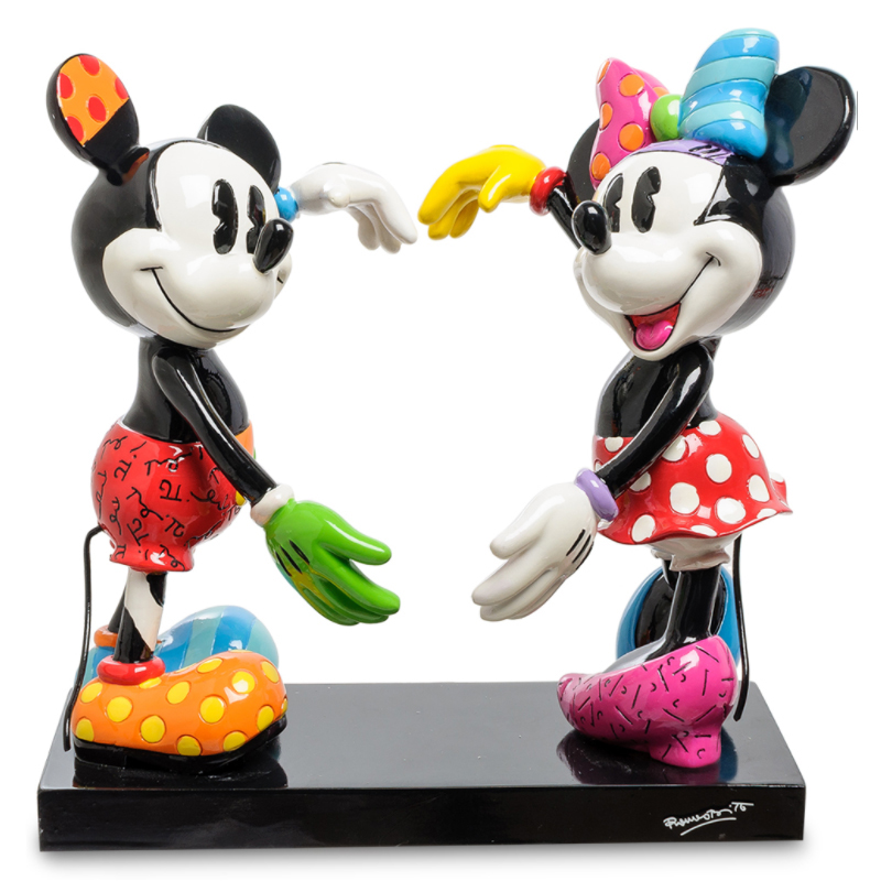 Статуэтка Mickey and Minnie Mouse Черный Мульти Статуэтка Mickey and Minnie Mouse Черный Мульти в Костроме | Loft Concept