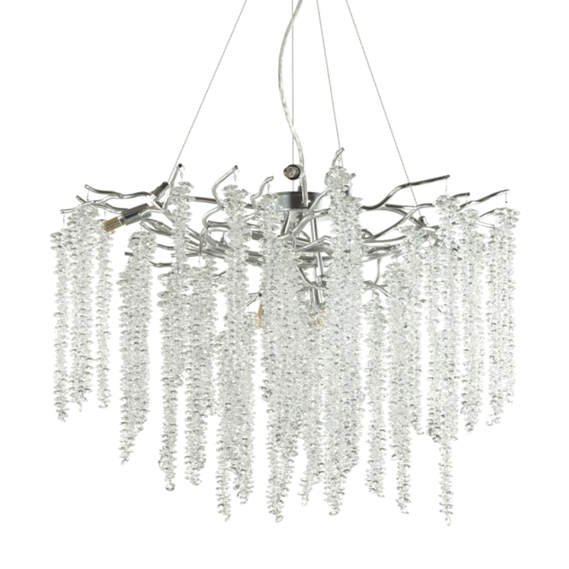 Люстра Fairy Tree Silver на 8 ламп Серебряный Люстра Fairy Tree Silver на 8 ламп Серебряный в Костроме | Loft Concept