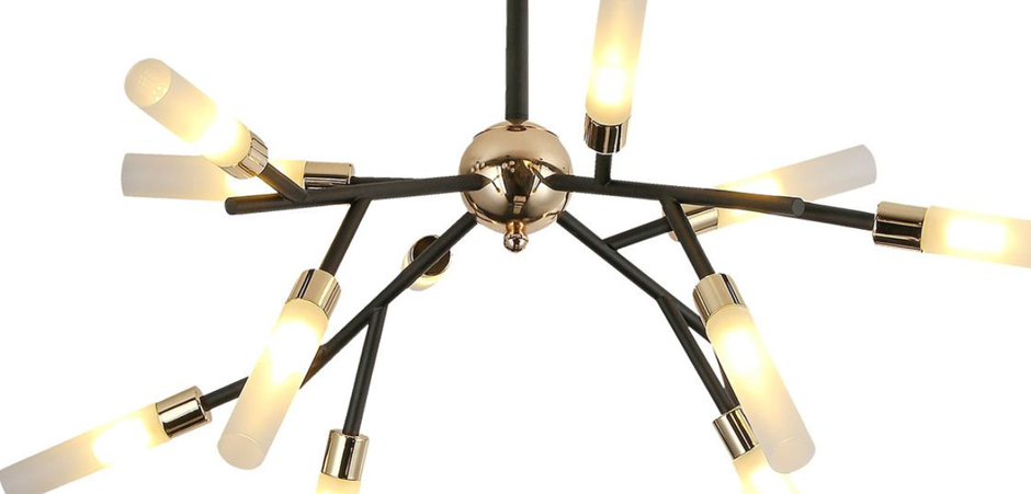 Люстра White Tube Valley Arredoluce Chandelier 12 Люстра White Tube Valley Arredoluce Chandelier 12 - Loft-Concept в Костроме