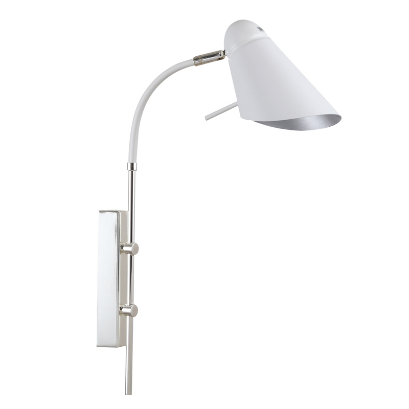 Бра Silvi Sconce Серебряный Белый Бра Silvi Sconce Серебряный Белый в Костроме | Loft Concept