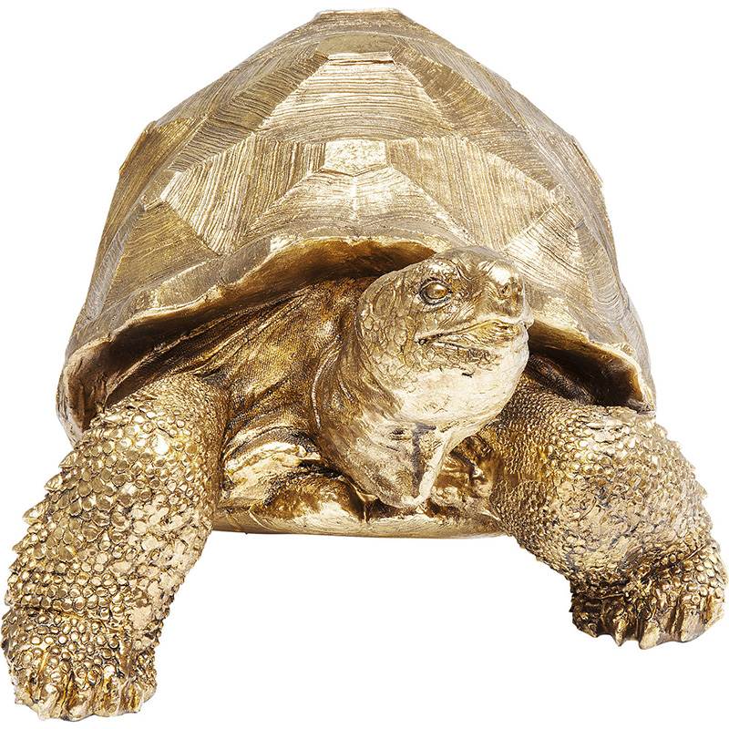 Статуэтка Golden Land Turtle Золотой Статуэтка Golden Land Turtle Золотой в Костроме | Loft Concept