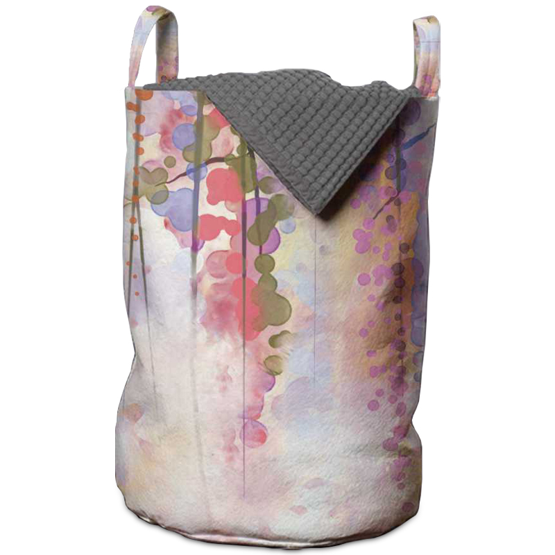 Корзина Purple Watercolor Basket Мульти Корзина Purple Watercolor Basket Мульти в Костроме | Loft Concept