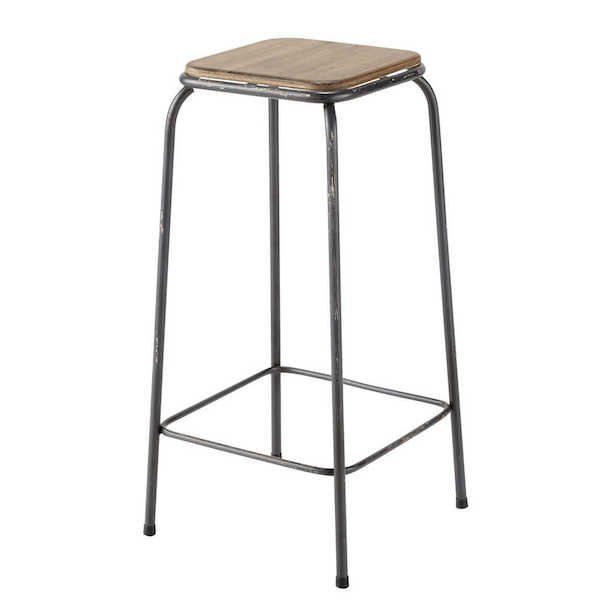 Барный стул Industrial Metal Rust Kraft Barstool Коричневый Сталь Барный стул Industrial Metal Rust Kraft Barstool Коричневый Сталь в Костроме | Loft Concept