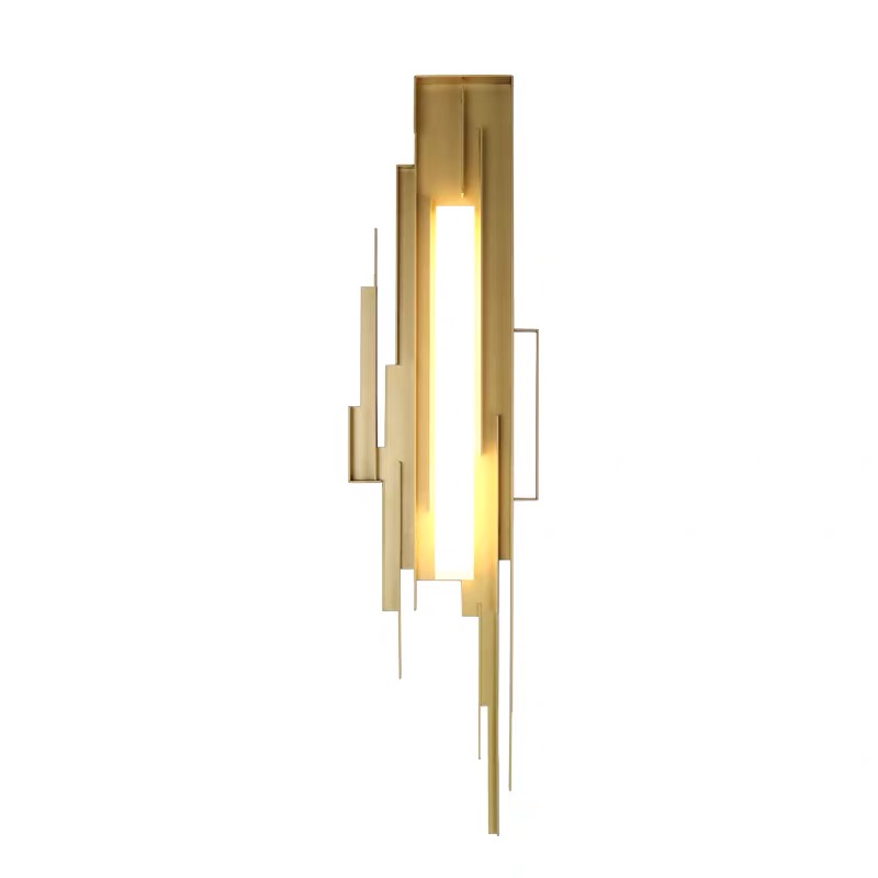 Бра Flowing Metal Sconce Золотой Бра Flowing Metal Sconce Золотой в Костроме | Loft Concept