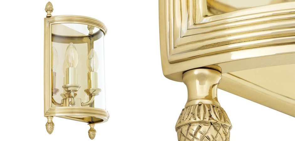 Бра Wall Lamp Lennon S Brass - Loft-Concept в Костроме