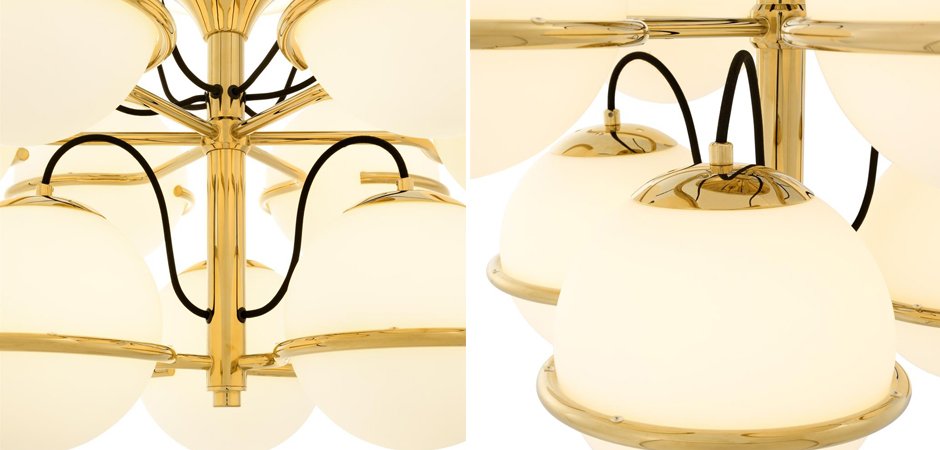 Потолочный светильник Eichholtz Ceiling Lamp Nerano Потолочный светильник Eichholtz Ceiling Lamp Nerano - Loft-Concept в Костроме