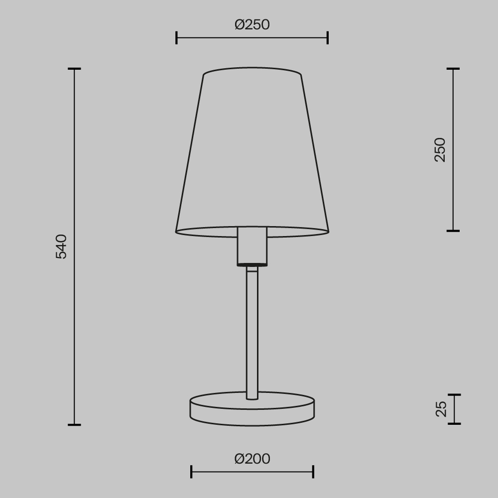 Настольный светильник Lira Е27 в Костроме