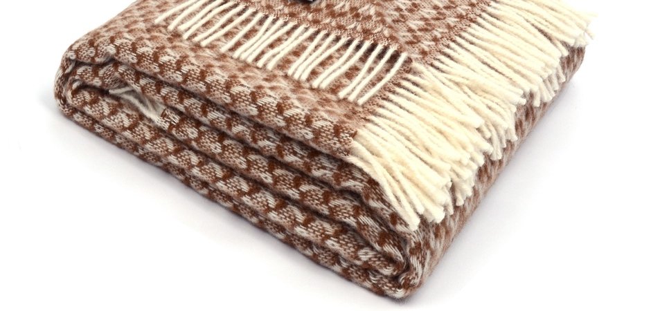 Плед BRIAS TRIANGLE 1200 Marzotto - Loft-Concept в Костроме