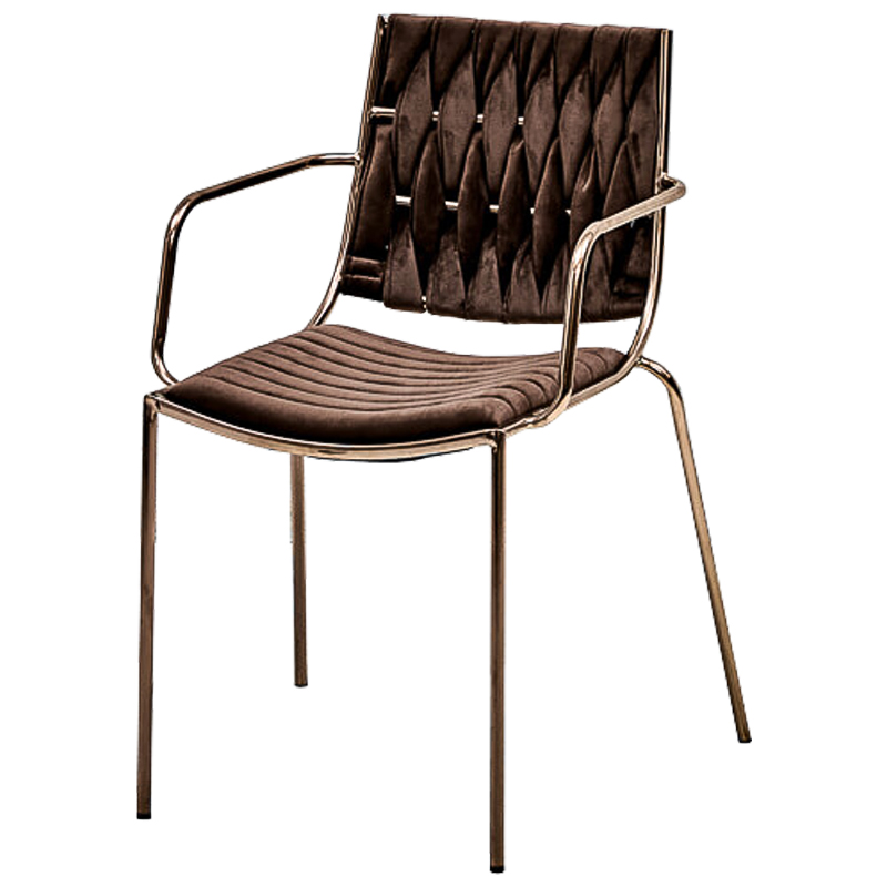 Стул Benita Stool Шоколад Бронза Стул Benita Stool Шоколад Бронза в Костроме | Loft Concept