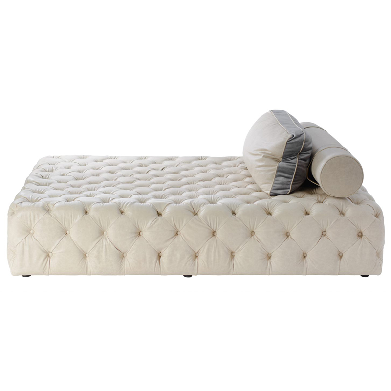 Кушетка Chinzi Lounge Sofa milky Молочный Кушетка Chinzi Lounge Sofa milky Молочный в Костроме | Loft Concept