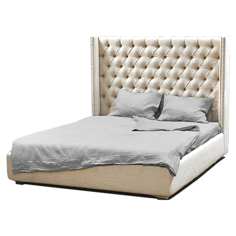 Кровать Lord Bed Beige Бежевый Кровать Lord Bed Beige Бежевый в Костроме | Loft Concept