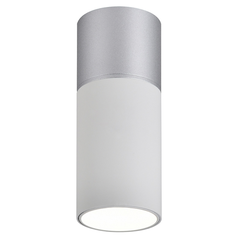 Накладной светодиодный спот Delightfull White&Silver Серебряный Белый Накладной светодиодный спот Delightfull White&Silver Серебряный Белый в Костроме | Loft Concept