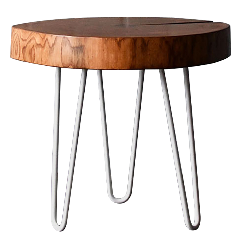 Кофейный стол Jevon Industrial Metal Rust Coffee Table Коричневый Белый Кофейный стол Jevon Industrial Metal Rust Coffee Table Коричневый Белый в Костроме | Loft Concept