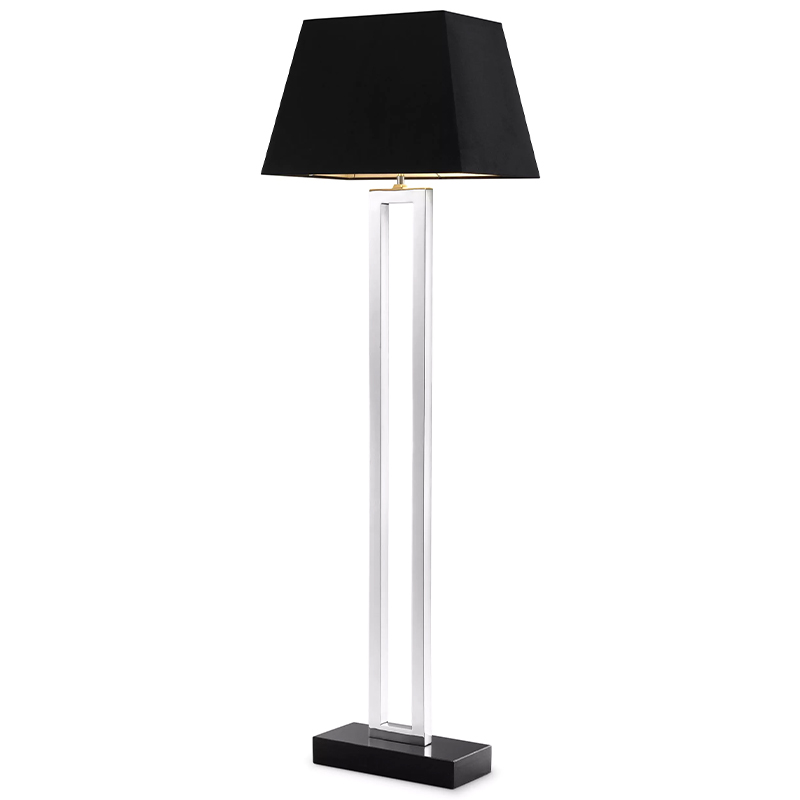 Торшер Eichholtz Floor Lamp Arlington Черный Никель Торшер Eichholtz Floor Lamp Arlington Черный Никель в Костроме | Loft Concept
