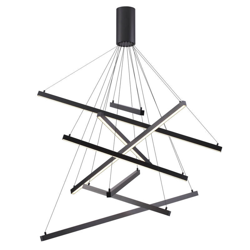 Люстра Massemin Chandelier black 99 Черный Люстра Massemin Chandelier black 99 Черный в Костроме | Loft Concept