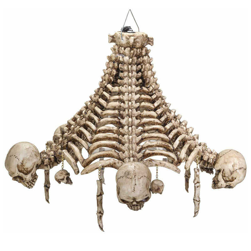 Люстра Skulls and Bones Chandelier Бежево-серый Люстра Skulls and Bones Chandelier Бежево-серый в Костроме | Loft Concept