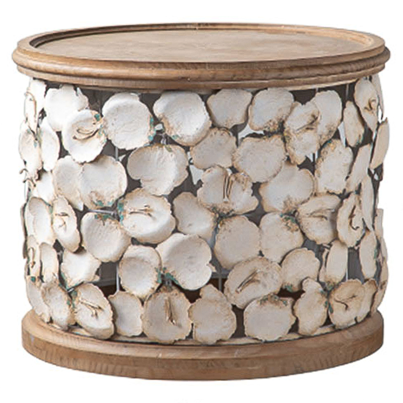 Кофейный стол Metal Petals Coffee Table 66 Бежевый Древесина Кофейный стол Metal Petals Coffee Table 66 Бежевый Древесина в Костроме | Loft Concept