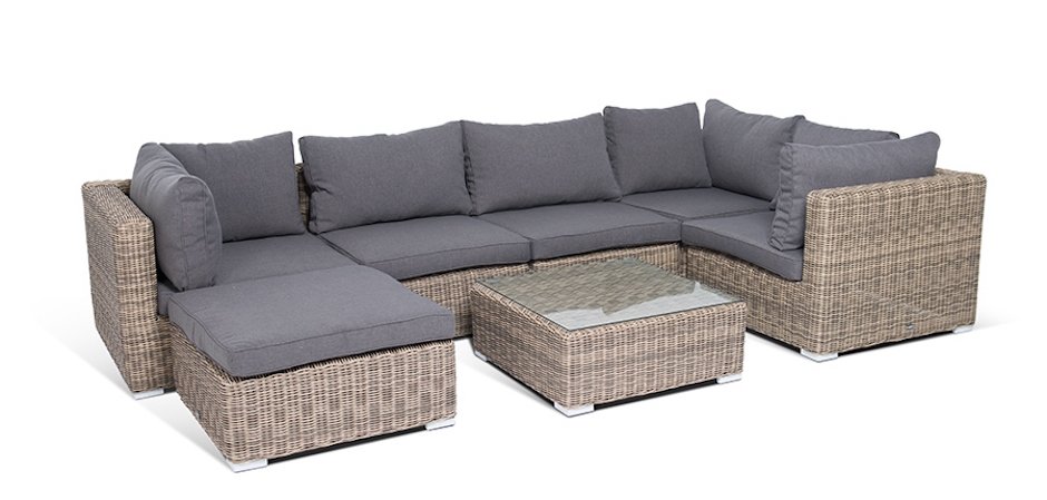 Стол кофейный Rottan Grey Стол кофейный Rottan Grey - Loft-Concept в Костроме