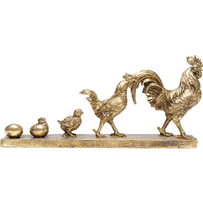 Статуэтка Chicken Evolution Золотой Статуэтка Chicken Evolution Золотой в Костроме | Loft Concept