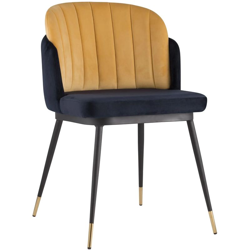 Стул Penelope Chair Оранжевый цвет Оранжевый Синий Черный Стул Penelope Chair Оранжевый цвет Оранжевый Синий Черный в Костроме | Loft Concept