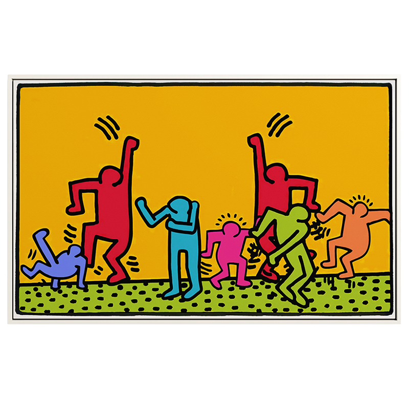 Постер Keith Haring 6 Мульти Постер Keith Haring 6 Мульти в Костроме | Loft Concept