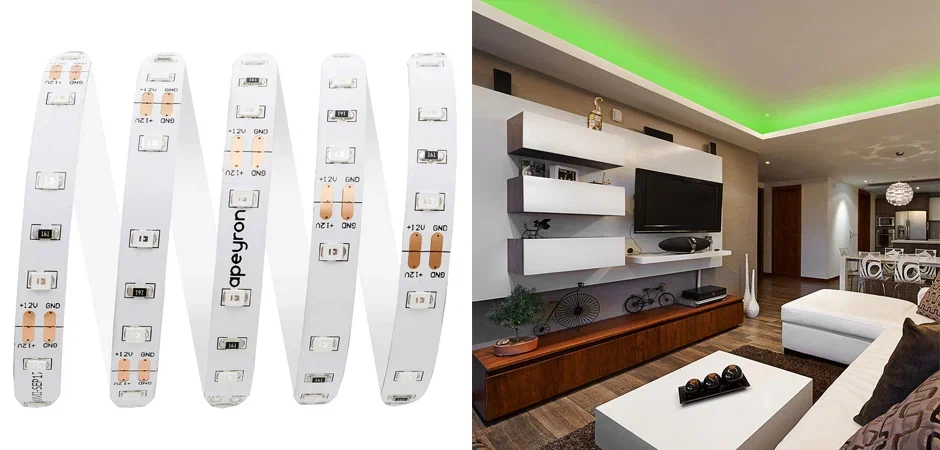 Светодиодная лента 4,8W/m 60LED/m 2835SMD зеленый 5M Светодиодная лента 4,8W/m 60LED/m 2835SMD зеленый 5M - Loft-Concept в Костроме