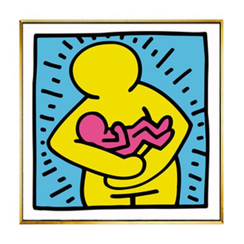 Постер Keith Haring 22 Мульти Постер Keith Haring 22 Мульти в Костроме | Loft Concept