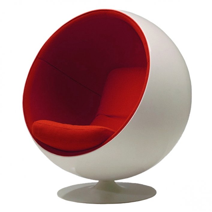 Кресло шар Ball Chair Белый Желтый Зеленый Красный Темно-синий Черный Кресло шар Ball Chair Белый Желтый Зеленый Красный Темно-синий Черный в Костроме | Loft Concept