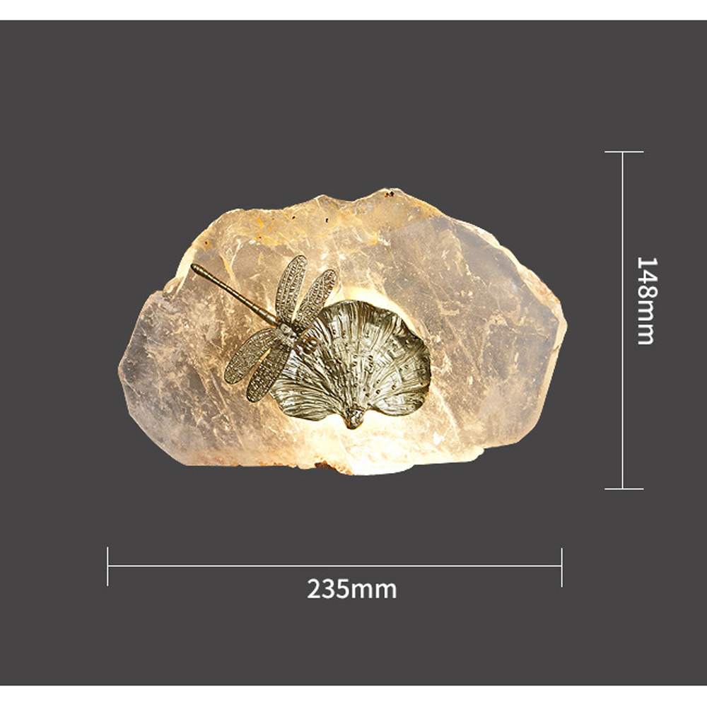 Бра Декоративный лист с стрекозой Glacial Fragment Бра Декоративный лист с стрекозой Glacial Fragment в Костроме