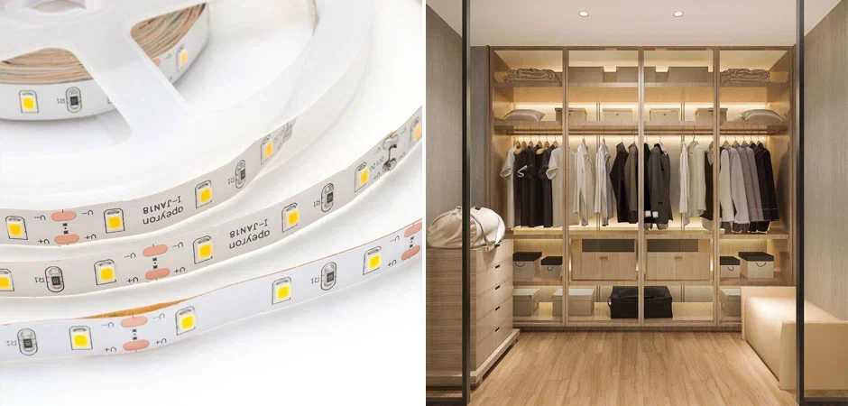 Светодиодная лента 4,8W/m 60LED/m 3528SMD теплый белый Светодиодная лента 4,8W/m 60LED/m 3528SMD теплый белый - Loft-Concept в Костроме