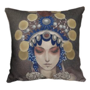 Декоративная подушка Art Deco Коричневый Мульти Декоративная подушка Art Deco Коричневый Мульти в Костроме | Loft Concept