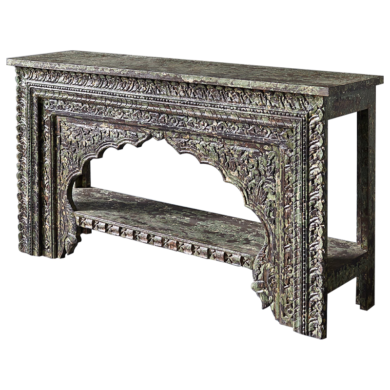 Консоль Manju Console Античный зеленый в Костроме | Loft Concept 