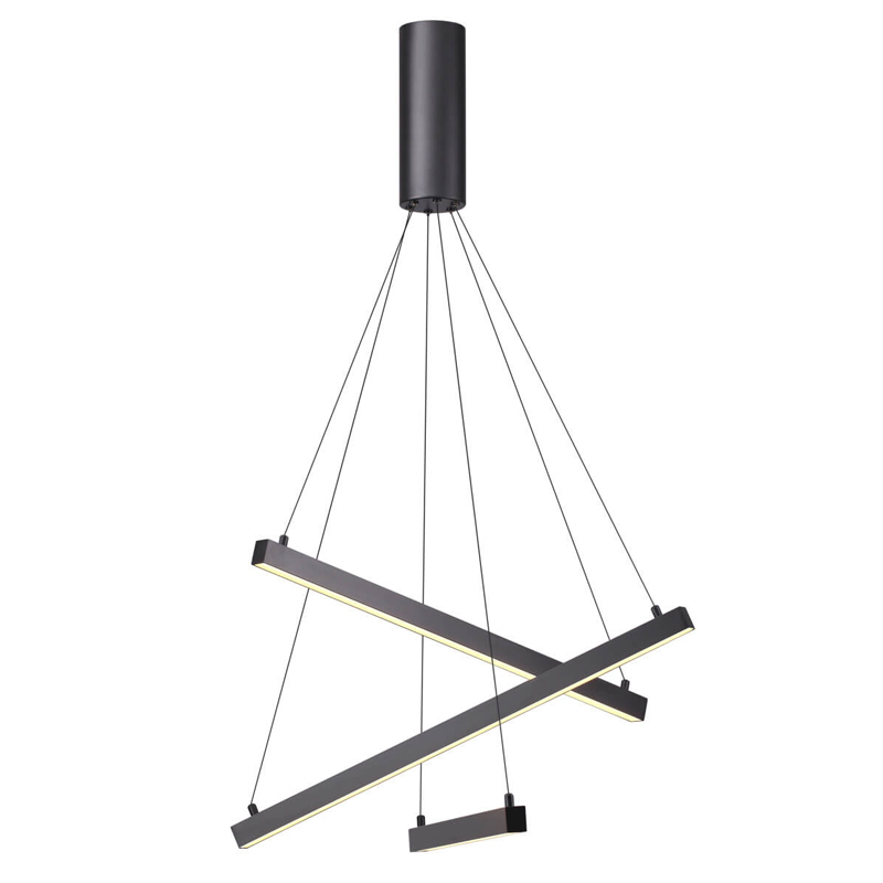 Люстра Massemin Chandelier black 53 Черный Люстра Massemin Chandelier black 53 Черный в Костроме | Loft Concept